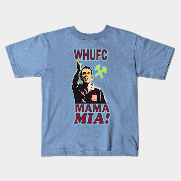 Paolo di CANIO - MAMA MIA! Kids T-Shirt by OG Ballers